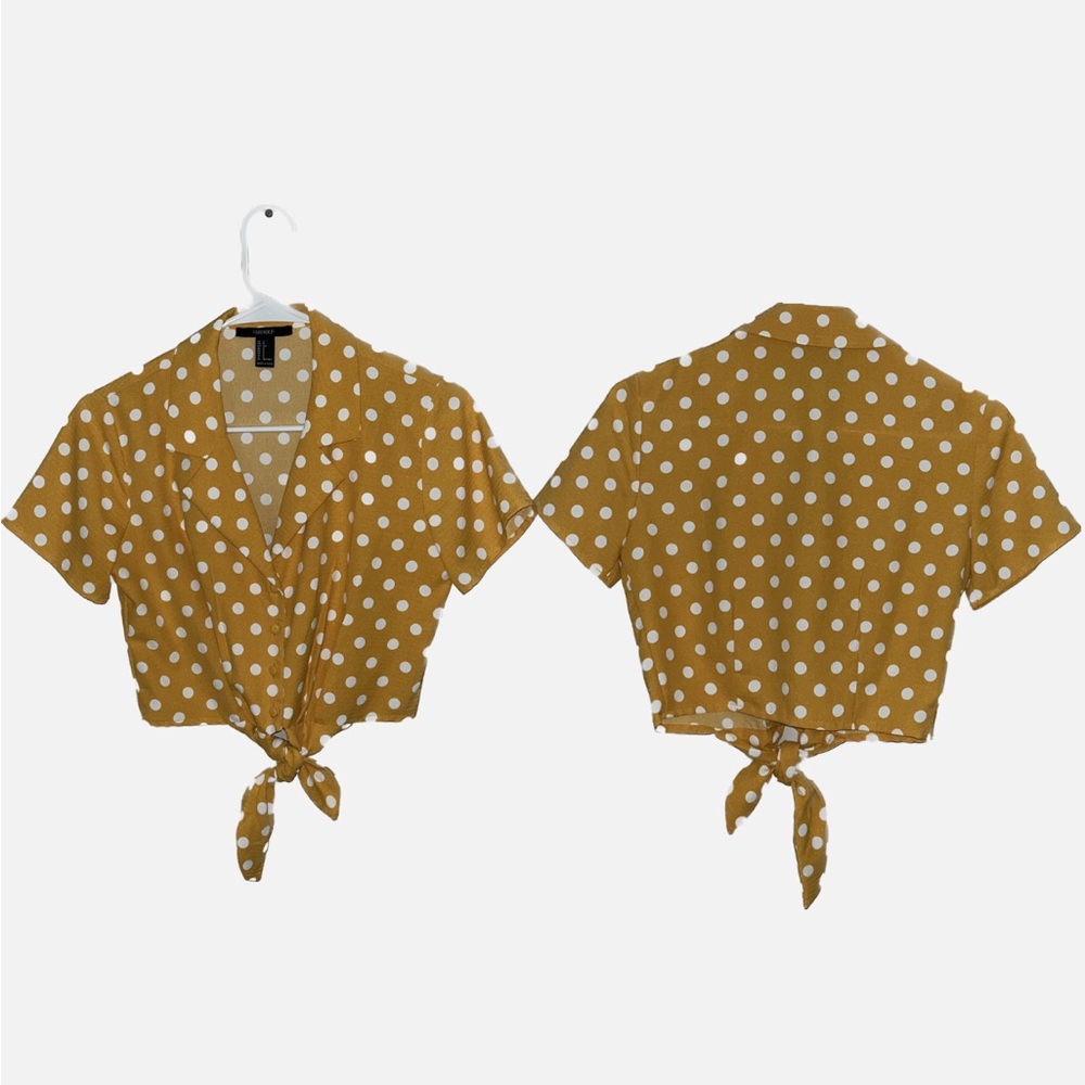 Forever21 Retro Cropped Blouse